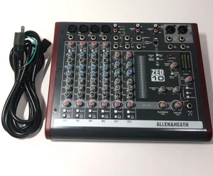 Allen & Heath ZED-10 Multipurpose 10ch Analog Mixer Musical Instrument Audio - Picture 1 of 10