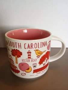 2019 Starbucks South Carolina Been There Series 14 FL OZ Collector Mug Cup - Picture 1 of 6