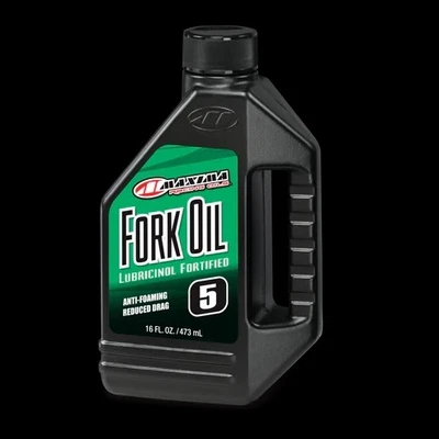 Aceite de horquilla Máxima Racing Oils estándar hidráulico 5wt - 16oz - Estuche de 12 Foto 1 de 4