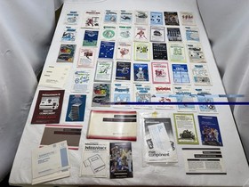 Colecovision Intellivision Coleco Game Booklet Manual Bundle Lot