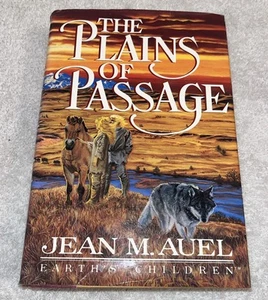 The Plains of Passage by Jean M. Auel (1990, Hardcover) First Edition w/DJ - Bild 1 von 9
