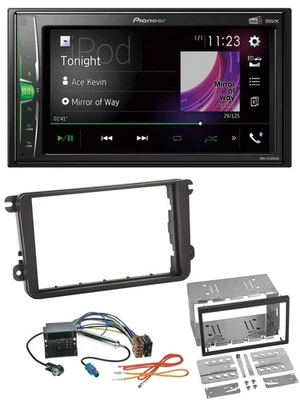 Pioneer 2DIN MP3 DAB USB Bluetooth Autoradio für VW T5 Caravelle Multivan Transp - Bild 1 von 4