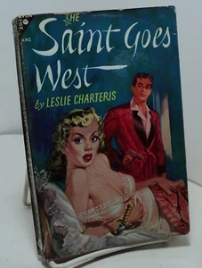 The Saint Goes West by Leslie Charteris  -  Avon 130 - 1941 - Picture 1 of 2