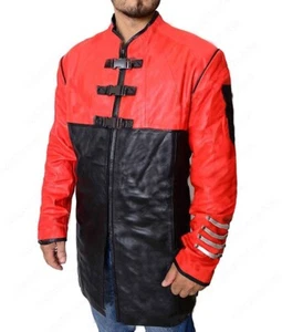 John Crichton Ben Browder Farscape Real Leather Jacket RedColor Halloween Jacket - Picture 1 of 5