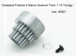 Campana Frizione 2 Marce 16/20T - Quanum Toxic Turnigy 1:10 cod. 40521 - Imagen 1 de 1