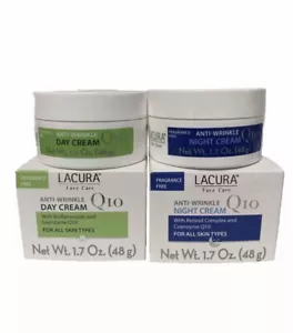 LACURA Q10 Day Cream/Wrinkle Q10 Day /Wrinkle Q10 Night Cream Face Care(2of2) - Picture 1 of 3