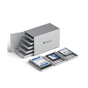 Yottamaster 5 Bay RAID Hard Drive Enclosure, Aluminum USB3.0 RAID Enclosure f... - Picture 1 of 9