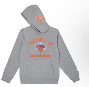 Eric Emanuel X New Era EE22 NBA New York Knicks grau Hoodie Gr. L - Bild 1 von 2