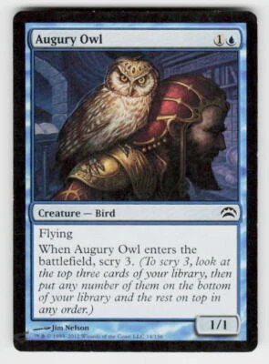 Planechase 2012 #14 Augury Owl - Image 1 of 2
