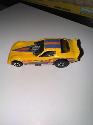 复古风火轮 1977 FIREBIRD 有趣的汽车黄色固特异 — 第 1/3 张图片