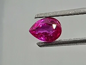 0.53 ct VS NATURAL HEATED BURMA RUBY 4.0 X 5.2 X 2.9 MM Loose Gemstone. - Picture 1 of 8
