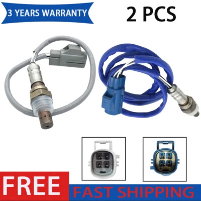 Sensor de oxígeno 2 piezas para Ford Transit Connect 2010-2013 2,0 L aguas arriba y aguas abajo Foto 1 de 4