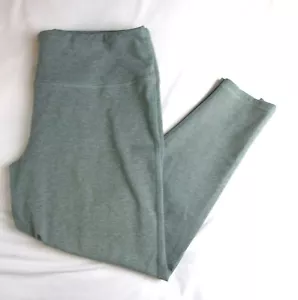 Women's Danskin Yoga Pants Pull On Sage Green Size XL - Picture 1 of 6