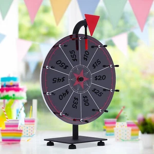 Parties Tabletop Spinner Trade Show Spinning Prize Wheel Recyclable Use - Picture 1 of 21