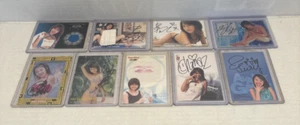 Japanese Idol Trading Card Relic Autograph Kiss Chase Lot of (9) - Picture 1 of 5