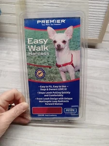 Premier Petite Easy Walk Red/Cranberry Harness - Picture 1 of 4