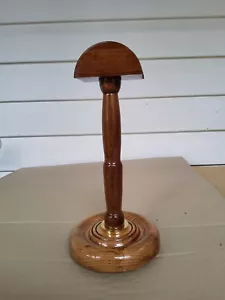 Wooden Headphone ,wig,hat,stand - Bild 1 von 7