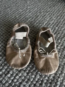 Bloch Pink Leather Ballet Shoes Size 7 (kids) - Picture 1 of 4