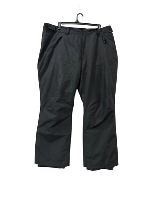 Pantalones de esquí para nieve Rawik para hombre M, XL, 2X negros deportes de invierno resistentes al agua Foto 1 de 4