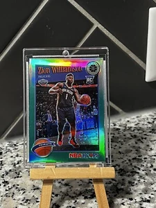 Zion Williamson Hoops 2019 GREEN Prizm ROOKIE Mint #296 Tribute RC - Picture 1 of 5