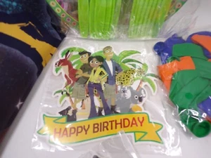 Wild Kratts Happy Birthday Banner Balloons Cake/Cupcake Toppers - Picture 1 of 3