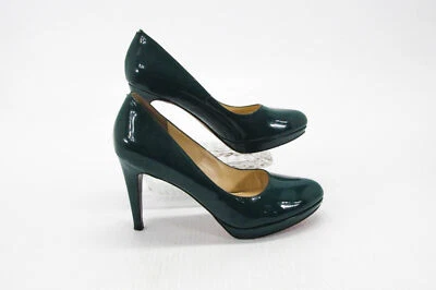 Cole Haan 女式鞋 Air Chelsea 尺码 9.5B 绿色漆跟高跟鞋 预购 vq — 第 1/4 张图片