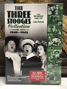 The Three Stooges Collection: Volume 3: 1940-1942 (DVD) - Picture 1 of 2