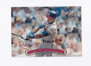 Stadium Club #407 1996 Fred McGriff Atlanta Braves - Imagen 1 de 2