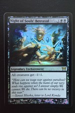 Magic The Gathering MTG NIGHT OF SOULS' BETRAYAL FOIL Champions of Kamigawa NM