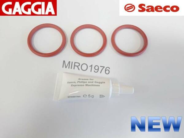 Saeco Gaggia Brew Unit O ring kit   NM01.044  NM01.035  NM01.057 Photo Related
