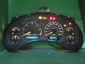 01-04 BLAZER S-10 SONOMA INSTRUMENT GAUGE CLUSTER SPEEDO TACH MILEAGE PROG 1073 - Picture 1 of 7