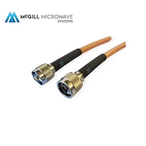 N Male to UHF male PL259 Cable Coaxial RG393 Silver plated - LOWEST LOSS - Picture 1 of 4