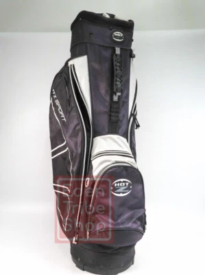 Bolsa de carrinho esportivo Hot Z Golf HTZ preta/preta/branca - Imagem 1 de 4