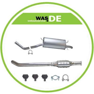 ligne pot d'échappement silencieux pour Renault Megane I Scenic 1.6/1.8/2.0 16V - Photo 1/4