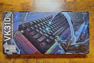 Elecom VK310s RGB Gaming Keyboard No Ten Key w Onboard Memory, N-Key Rollover... - Picture 1 of 8