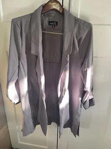 Rue 21 Cardigan Blazer Size: XL Gray Long Sleeves Read Below - Picture 1 of 3