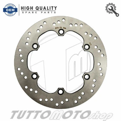 DISCO FRENO POSTERIORE RMS HONDA SH 300 i 2006 2007 2008 2009 2010 2011 SH300 i - Immagine 1 di 2