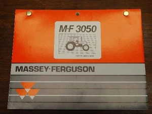 Libretto manuale ricambi trattore originale Massey Ferguson MF 3050 1637170M8 - Foto 1 di 1