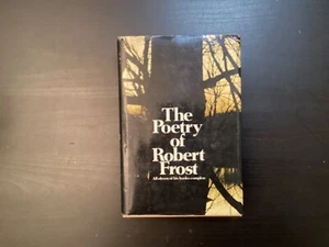 The Poetry of Robert Frost Edited by Edward Connery Lathem 1st Ed. HCDJ Book - Picture 1 of 24