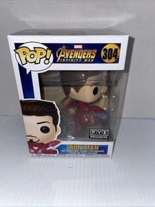 Funko Pop! Vinilo: Marvel - Iron Man (sin máscara) - FYE (exclusivo) #304 - Imagen 1 de 6