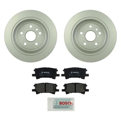For Toyota Highlander 04-07 QuietCast Premium Rear Brake Kit w Ceramic Pads Foto 1 de 4