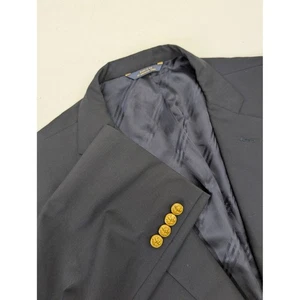 Brooks Brothers 1818 Madison Blazer Vitale Barberis 100% Wolle Goldknöpfe 50L - Bild 1 von 11