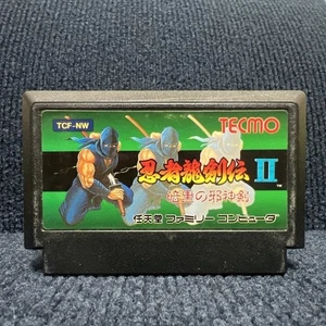 Used FC Ninja Gaiden 2: Dark Evil Sword Software only Famicom Family Computer - Picture 1 of 2