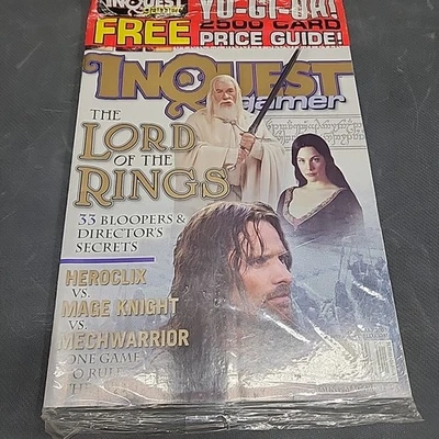 INQUEST GAMER Magazine JANUARY 2003, THE LORD OF THE RINGS, HEROCLIX, MAGIC! - Image 1 of 2