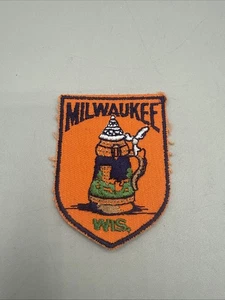 Vintage Milwaukee Wisconsin 70’s Patch- German Beer Stein - Picture 1 of 4