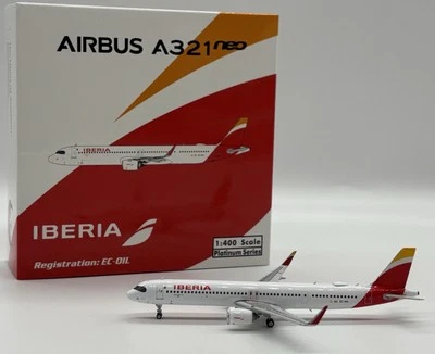 Iberia Airlines A321-253NY(XLR) EC-OIL Phoenix 11925 Scale 1:400 Diecast - Image 1 of 4