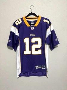 Minnesota Vikings Reebok Jersey S On Field Percy Harvin #12 Purple NFL Authentic - Picture 1 of 7