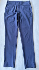 Pantalones principales Mizzen para hombre 29x30 azul timonel ajustados chinos rendimiento golf - Imagen 1 de 7