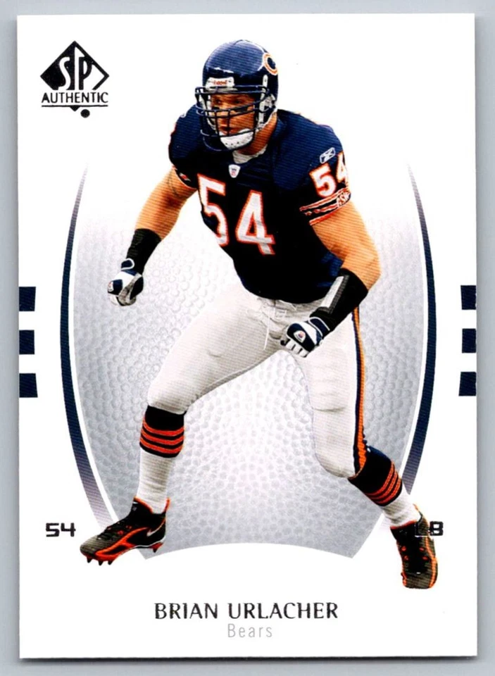 2007 SP Authentic Brian Urlacher Chicago Bears #11 - Image 1 of 2