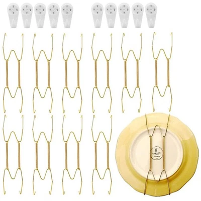 Stainless Steel Plate Hangers for Walls Compatible Decorative Plates Hooks8300 - Image 1 of 4